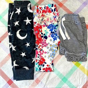 Girls Bottoms 0-3mo Set (3 pieces)